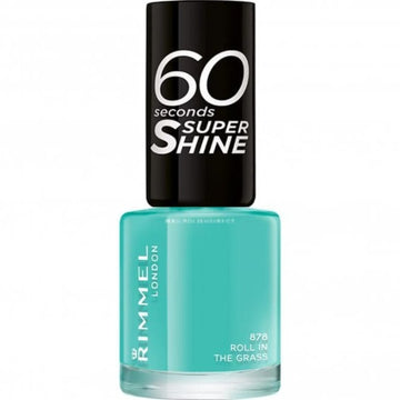 Rimmel 60 Seconds Super Shine Nail Polish 878 Roll In The Grass